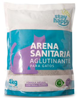 STAY HAPPY ARENA SANITARIA 4 KG