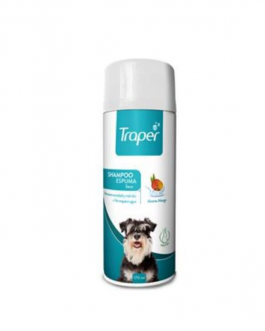 TRAPER SHAMPOO ESPUMA SECA AROMA MANGO