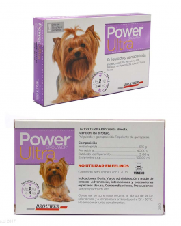 Antiparasitario Pipeta POWER ULTRA 2 kg a 4 kg